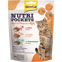 GIMCAT NUTRI POCKETS MALT-VITAMINEMIX 150 GR