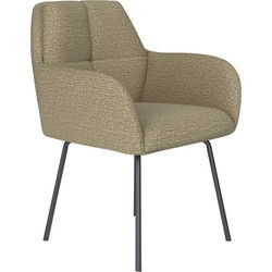 Housecraft Living Pete Eetkamerstoel Metaal Pistache groen