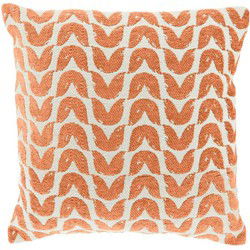 Unique Living - Sierkussen Gozi Apricot -45x45cm