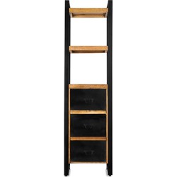 Benoa Bas 3 Drawer Bookshelf 55 cm