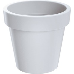 Prosperplast Bloempot - D60 x H52 cm - wit - kunststof - Plantenpotten