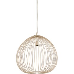 Light&living Hanglamp Ø56x55 cm RILANA mat beige