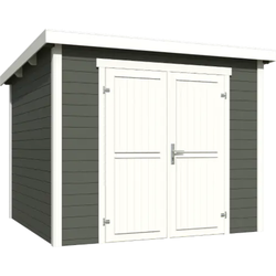 Blokhut Mila 250x250 Green Grey-Wit