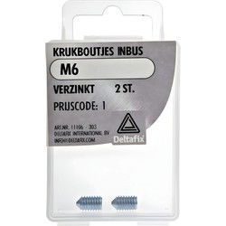 Krukboutjes inbus m6 verz 2st