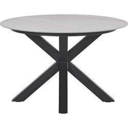 Garden Impressions Duuk tuintafel rond 120 cm - Napoli sand