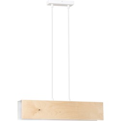 scandinavische hanglamp Messina Wit 2-lichts