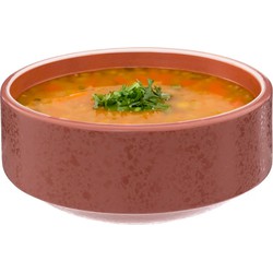 Secret de Gourmet Soepkommen/schaaltjes - Loft - keramiek - D15 x H7 cm - terracotta - Kommetjes