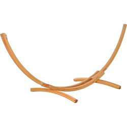 4goodz Houten Hangmatstandaard 120x325 cm tot max 220 kg