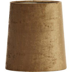 Drum lampenkap Gemstone - Brons - 21x17.5x23cm