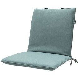Stapelstoelkussen zilver eco nature buitenafwerking 97x49 (4 stuks)