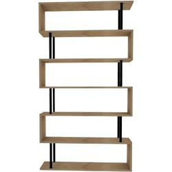 Etagère 7 planken eiken decor saffier L90 cm - Hector