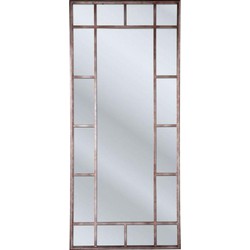 Kare Spiegel Window Iron 200x90cm