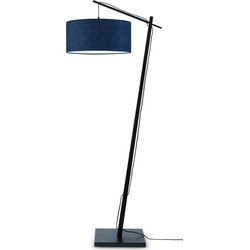 Vloerlamp Andes - Zwart/Blauw - 72x47x176cm
