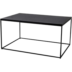 Karen houten salontafel zwart - 90 x 60 cm