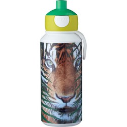 Trinkflasche aufklappbar Campus 400 ml Animal Planet Tiger - Mepal