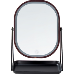 Beliani DORDOGNE - Make-up spiegel-Roségoud-IJzer
