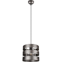 Moderne Hanglamp  Duncan - Metaal - Grijs