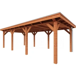 Trendhout douglas overkapping Florence, 785 x 425 cm