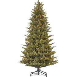 Black Box Kunstkerstboom Clive - 122x122x230 cm - PVC/Polyethyleen - Groen - 280LED
