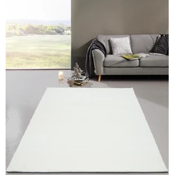 Comfy Vicenza vloerkleed - Zacht Hoogpolig - Crème - 80 X 150 CM