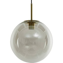 Light and Living hanglamp  - zwart - glas - 2958863