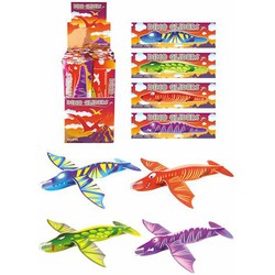 Uitdeelcadeautjes - Fighter Gliders - Model: Dinosaurussen in Display (48 stuks)