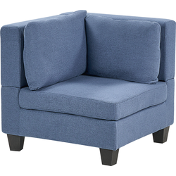 UNSTAD - Hoekstuk - Blauw - Polyester