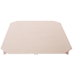 DURABLE - Waterbedonderstel - Lichte houtkleur  - 140 x 200 cm  - MDF