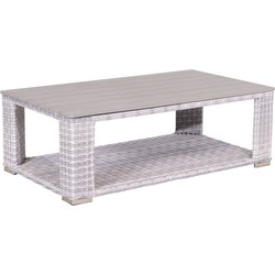 Tennessee lounge tafel 140x80 cloudy Grijs