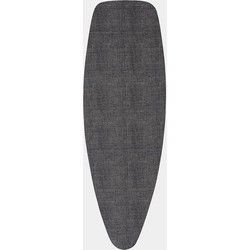 Strijkplankhoes D, 135x45 cm, 2mm schuim - Denim Black