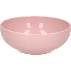 Kommetjes/schaaltjes - Dessert/ontbijt - Kunststof - D16 cm - Oudroze - Kommetjes
