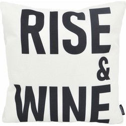 Rise & Wine - Outdoor | 45 x 45 cm | Kussenhoes | Katoen