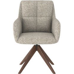 Bridge-stoel met massief houten poten L61 cm - DANTE