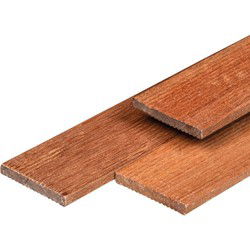 Plank hardhout 1,2x9,0x180 cm Tuindeco