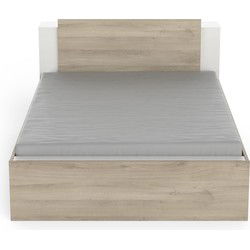 Bed van 140x190/200 cm met 2 laden en 2 vakken - L144,7 cm