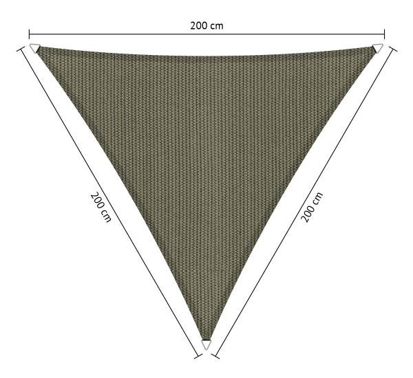 Shadow Comfort driehoek 2x2x2m Desert Storm - 