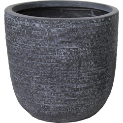 Utah Egg Pot Graphite D39H38