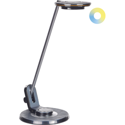 Beliani CORVUS - Bureaulamp-Zilver-Aluminium