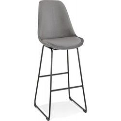 BULLY barkruk 48x55x119 cm Grijs