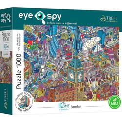 Trefl Trefl Trefl - Puzzles - 1000 UFT EYE-SPY" - Time Travel: London, United Kingdom_FSC Mix 70%"