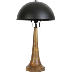 Light & Living - Tafellamp JOVANY  - 30x30x60cm - Bruin