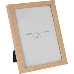Home & Styling Fotolijstje - MDF - voor foto van 15x20cm - Fotolijsten