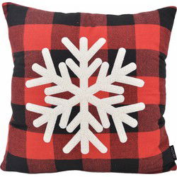 SNOW Kerst Ruit | 45 x 45 cm | Kussenhoes | Katoen