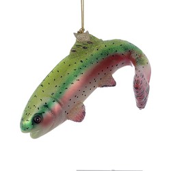 Noble Gems Rainbow Trout Fish 4.75 Inch - Kurt S. Adler