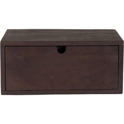 LABEL51 Wanddecoratie Hover - Espresso - Mangohout - 45 cm