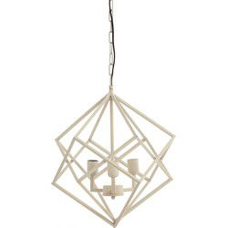 Light&living Hanglamp 3L Ø46x56 cm DRIZELLA crème