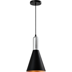 QUVIO Hanglamp langwerpig zwart - QUV5119L-BLACK