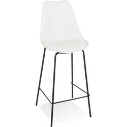 LEMON halfhoge snackkruk 49x45x105 cm Wit