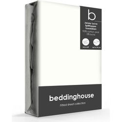 Beddinghouse Splittopper Hoeslaken Jersey-Lycra Offwhite-140 x 200/220 cm