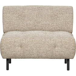 WOOOD Lloyd Fauteuil - Polyester - Naturel Melange - 75x90x90